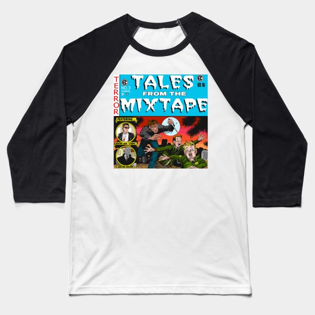 KABAL - Tales From The Mix Tape vol.3 Baseball T-Shirt by BludBros